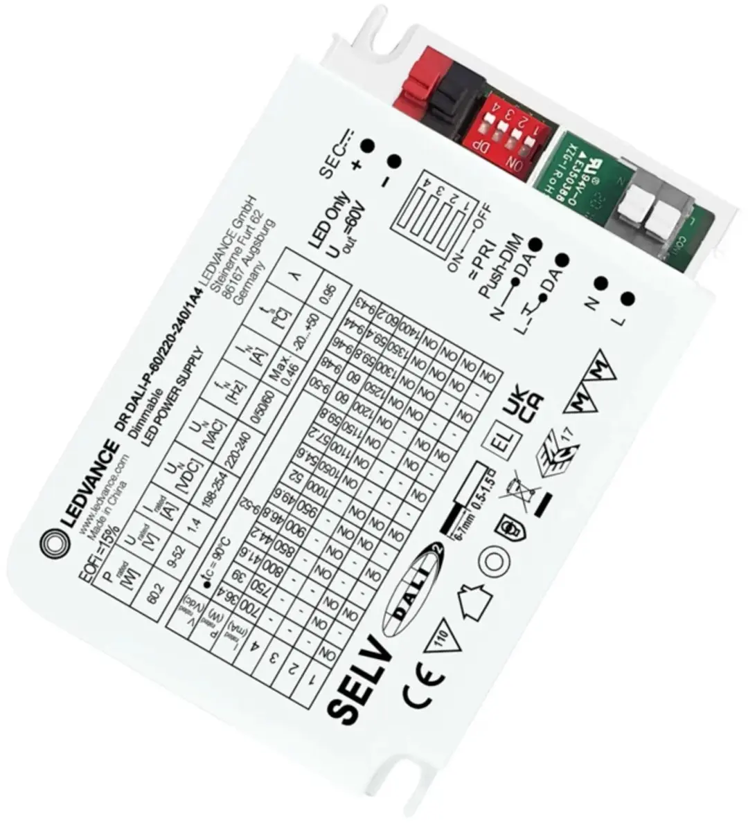 LEDVANCE LED Driver DALI Performance Gen 2