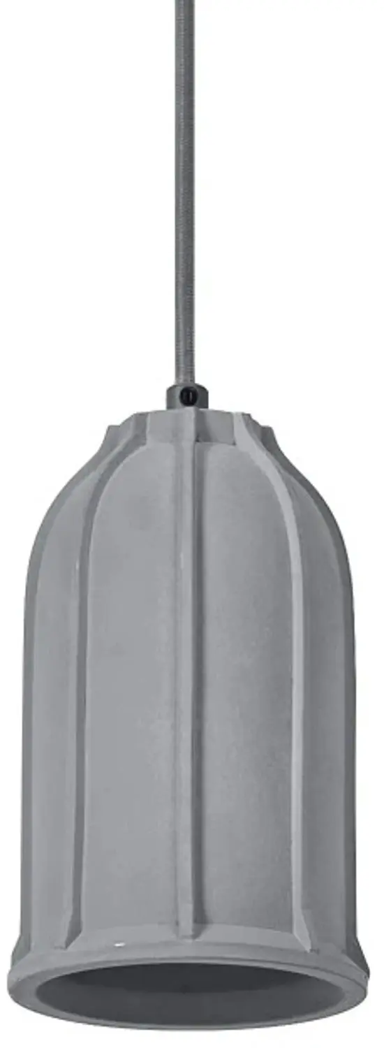 Ledvance Decor Concrete Sim Pendant E27 Dark Gray
