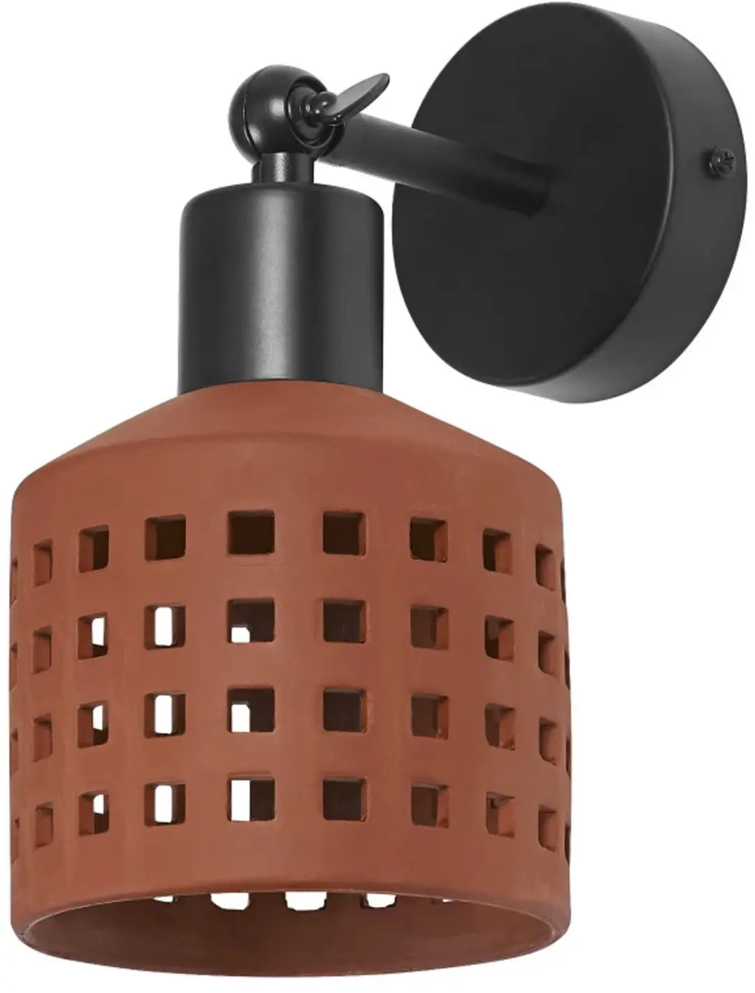 Ledvance Decor Clay Windows Wall LED Armatuur E27 Bruin 4x