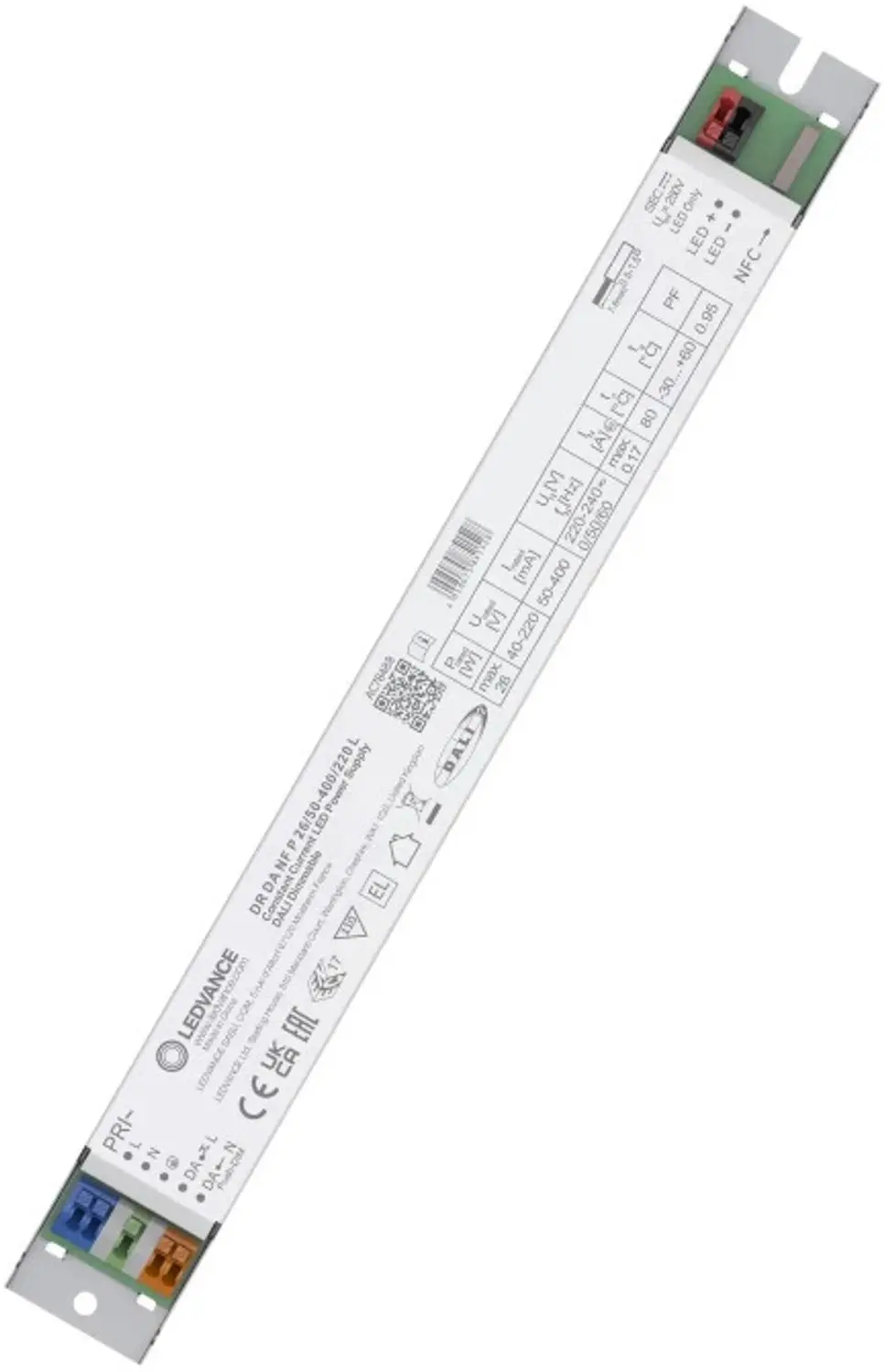 LEDVANCE LED Driver DALI NFC Performance 26/50-400/220 L