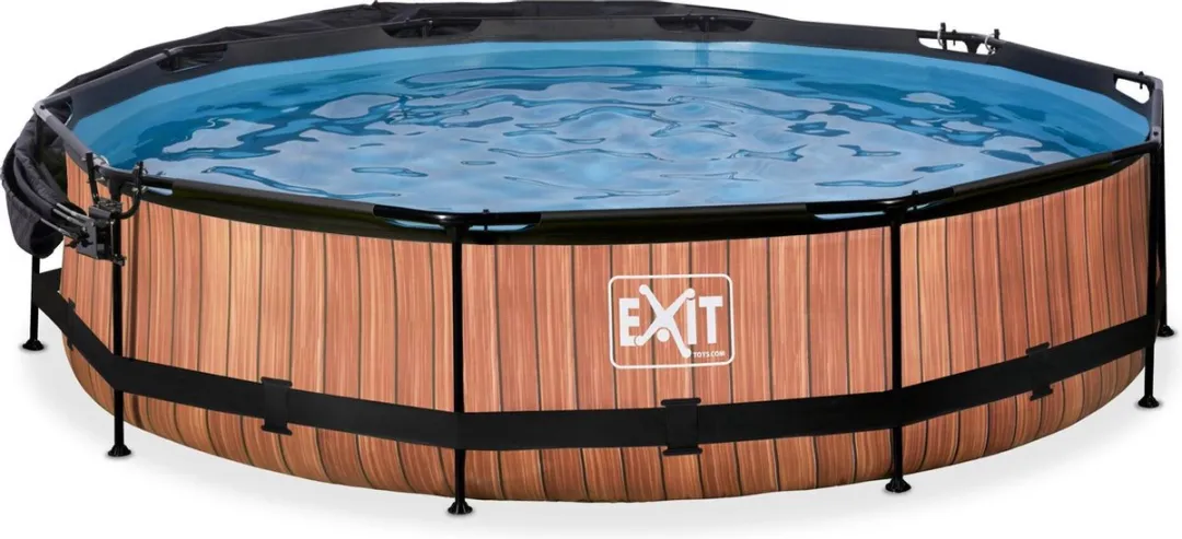 EXIT Wood Zwembad 380cm