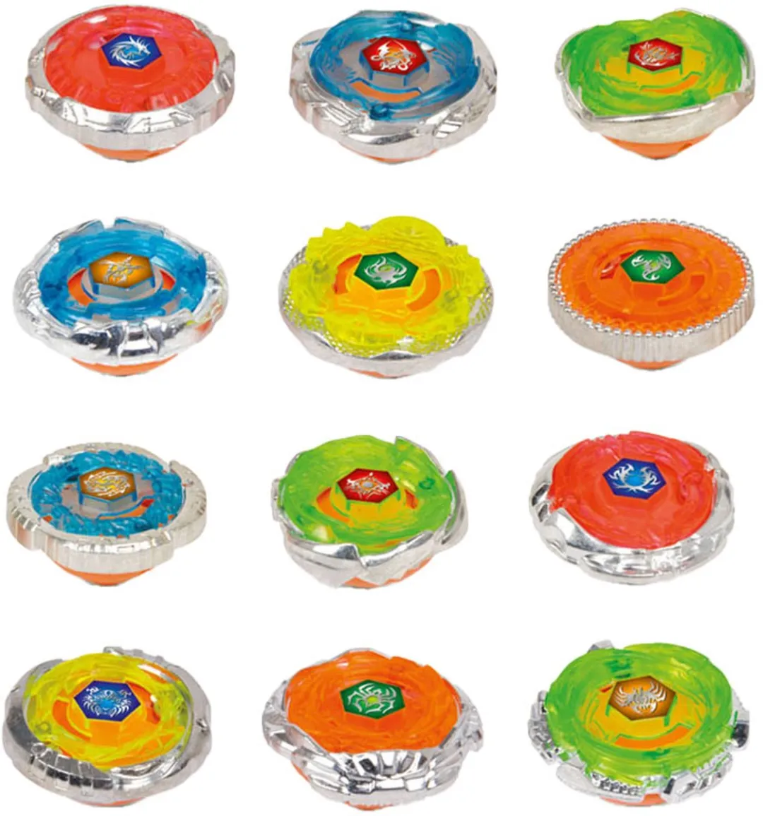 Toi-Toys Gyro Battle Metalen Tol - Multi kleuren