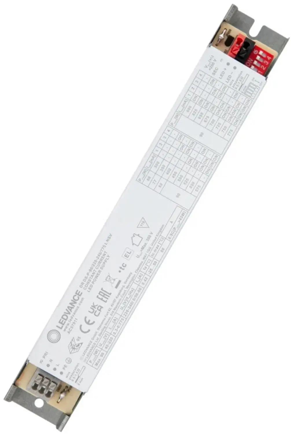 Ledvance LED Driver Dip-Switch Linear -90/220-240/775