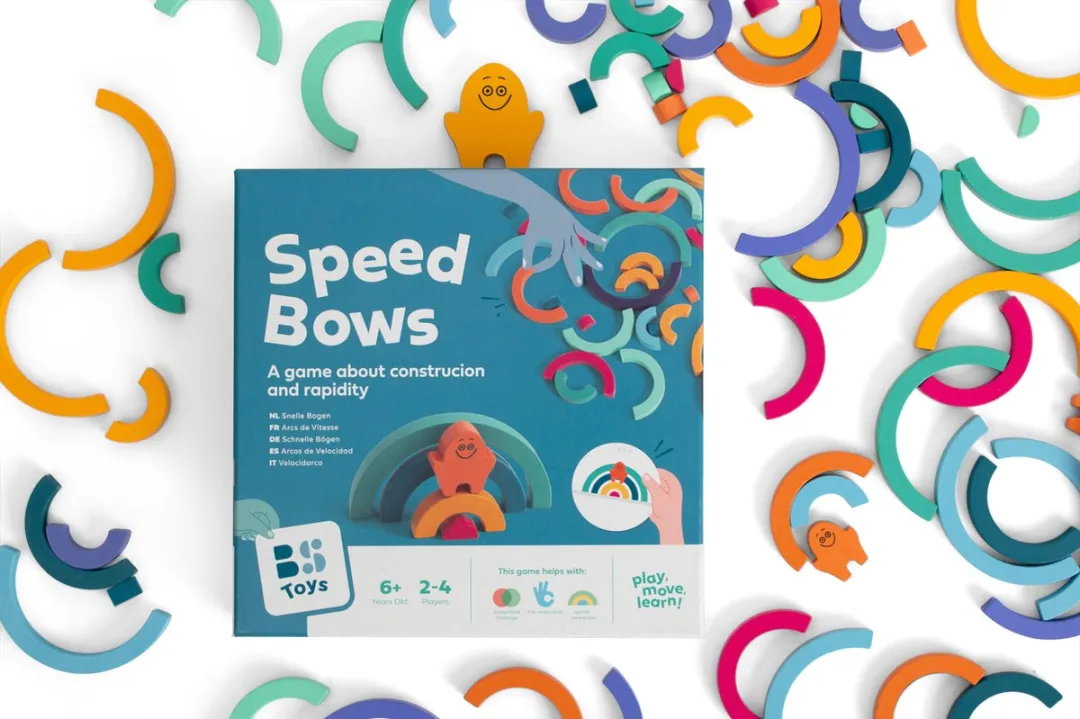 BS Toys Snelle Bogen Multikleur - 104-delig - afbeelding 6 van 6