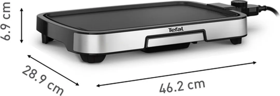 Tefal CB630D Plancha Inox - 2300W