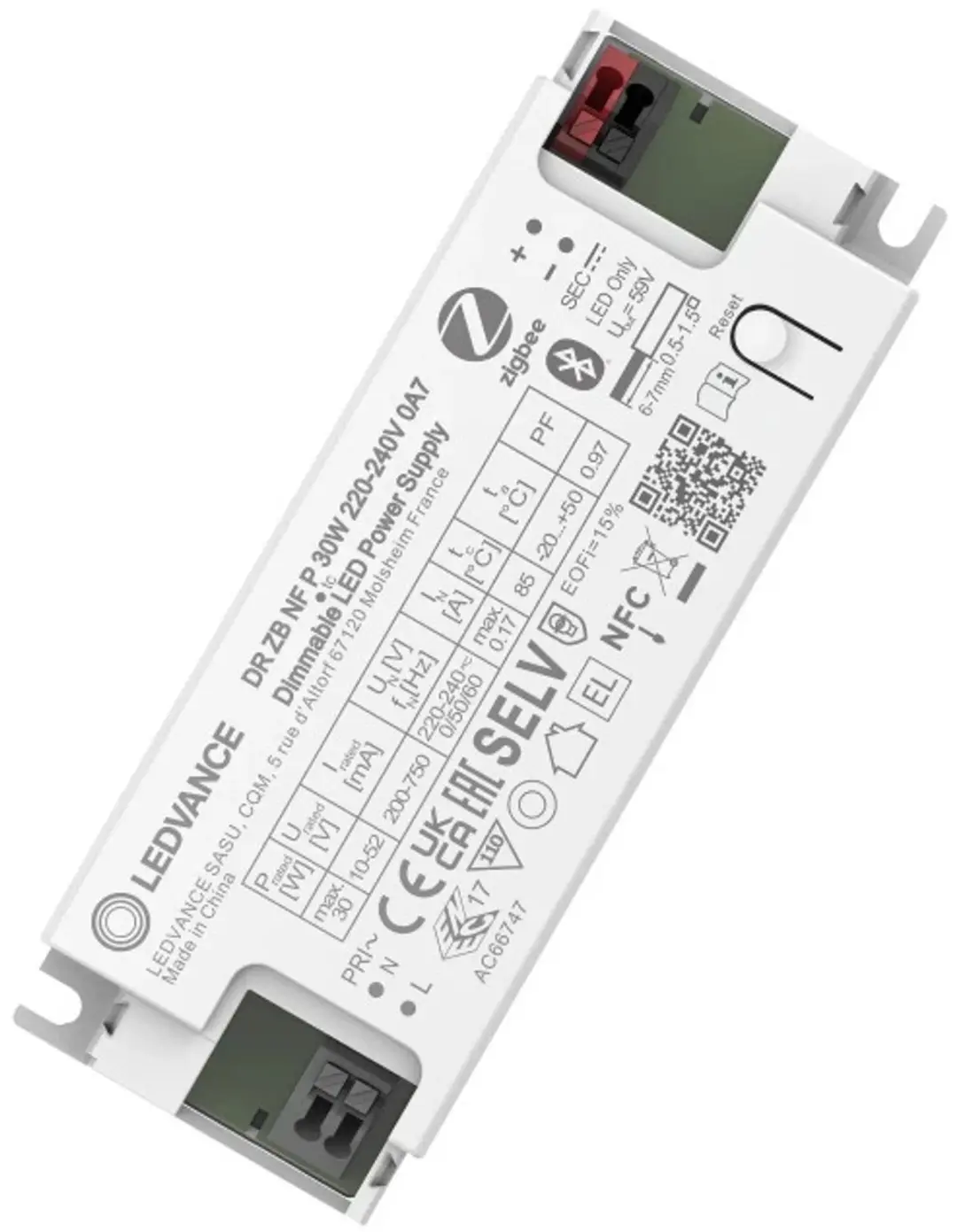 LEDVANCE LED Driver Zigbee Direct 30W Dimbaar