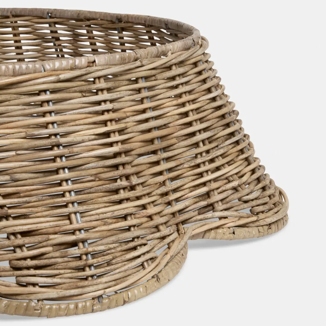Loberon Kerstboomrok Cornwalle bruin - Ø56cm - afbeelding 4 van 4