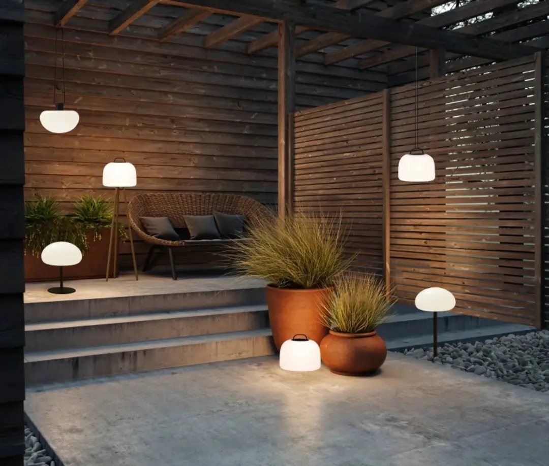 Nordlux Kettle To-Go LED Tuinlamp 6.8W 2700K - 3x - Zwart - afbeelding 3 van 6
