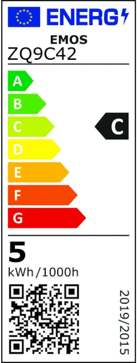 Emos LED-lamp Classic JC G9 4,9W ZQ9C42 - Warm wit - afbeelding 2 van 6
