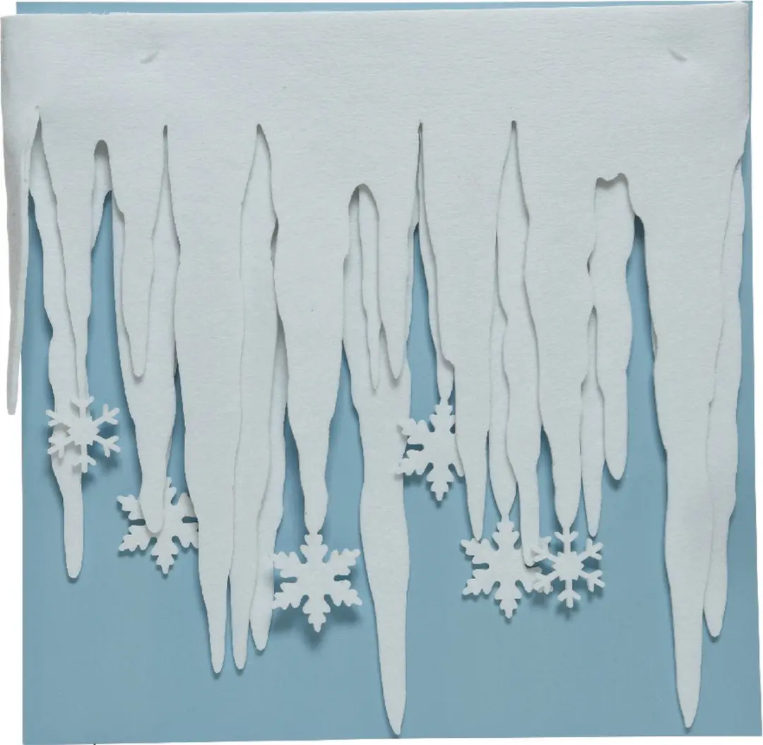 Rand vilt l200b34h0,40 cm wit Decoris