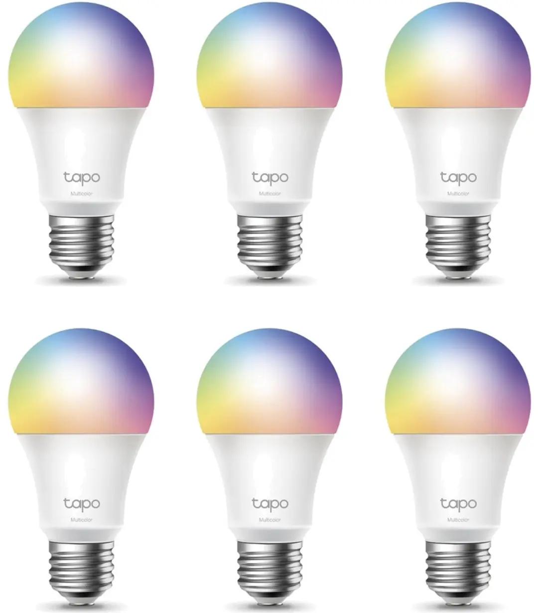 Tapo L530E Slimme Wifi Lamp E27 Multicolor 6-pack