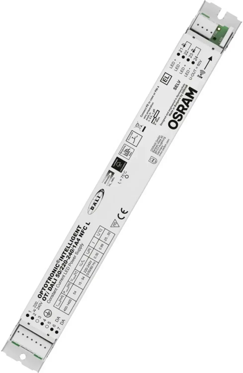 Osram OPTOTRONIC Intelligent DALI NFC LED Driver