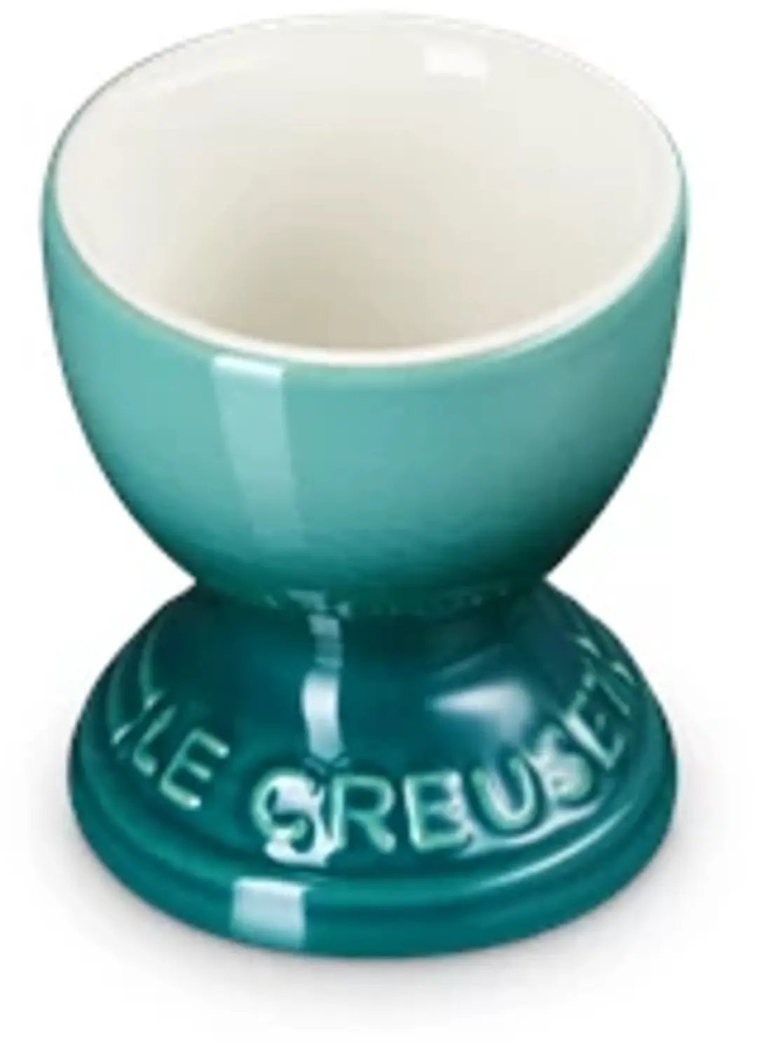 Le Creuset eierdop aardewerk bleu riviera