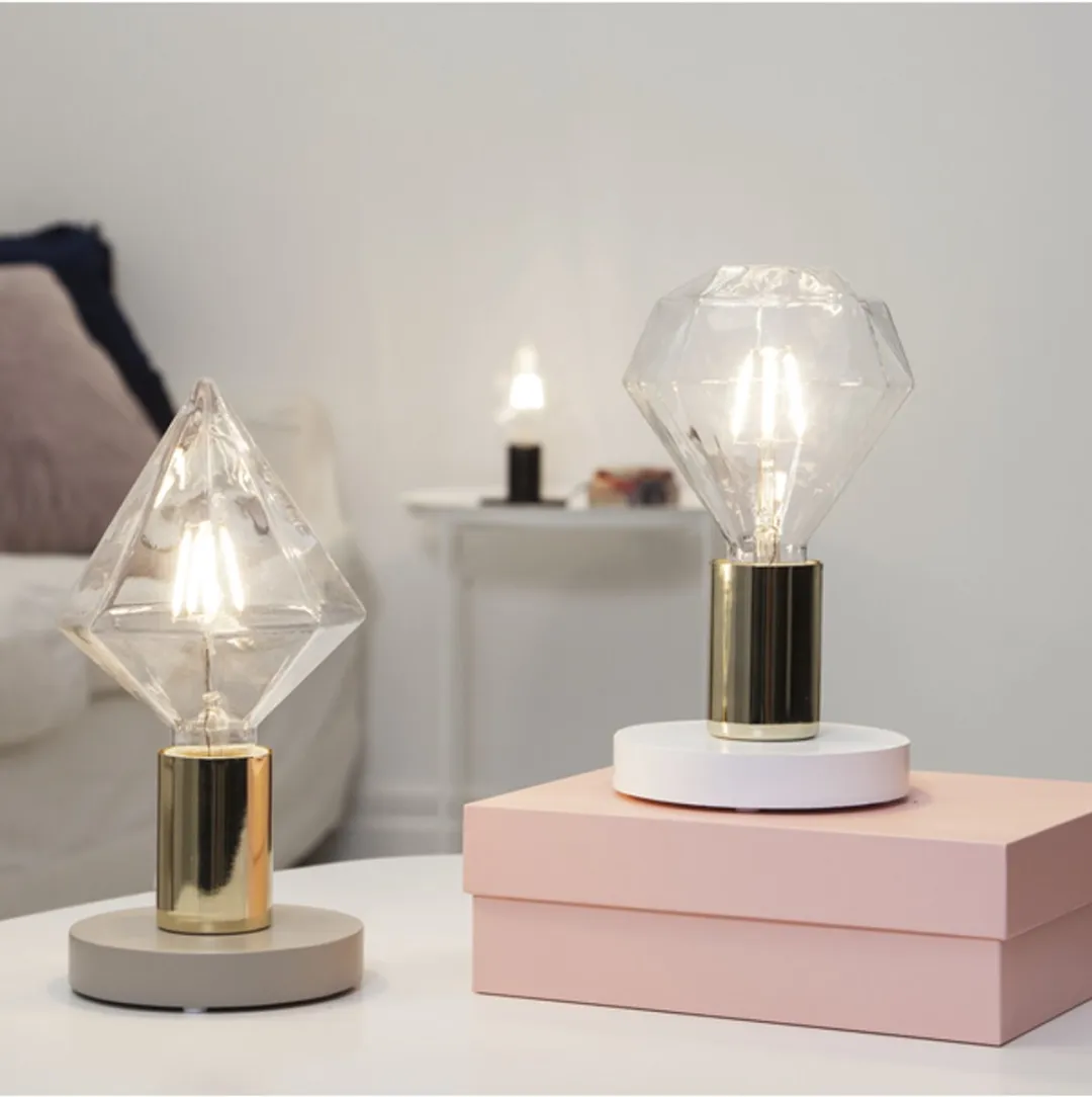 Star Trading Diamant Lamp E27 3.2W Extra Warm Wit - 5 Stuks