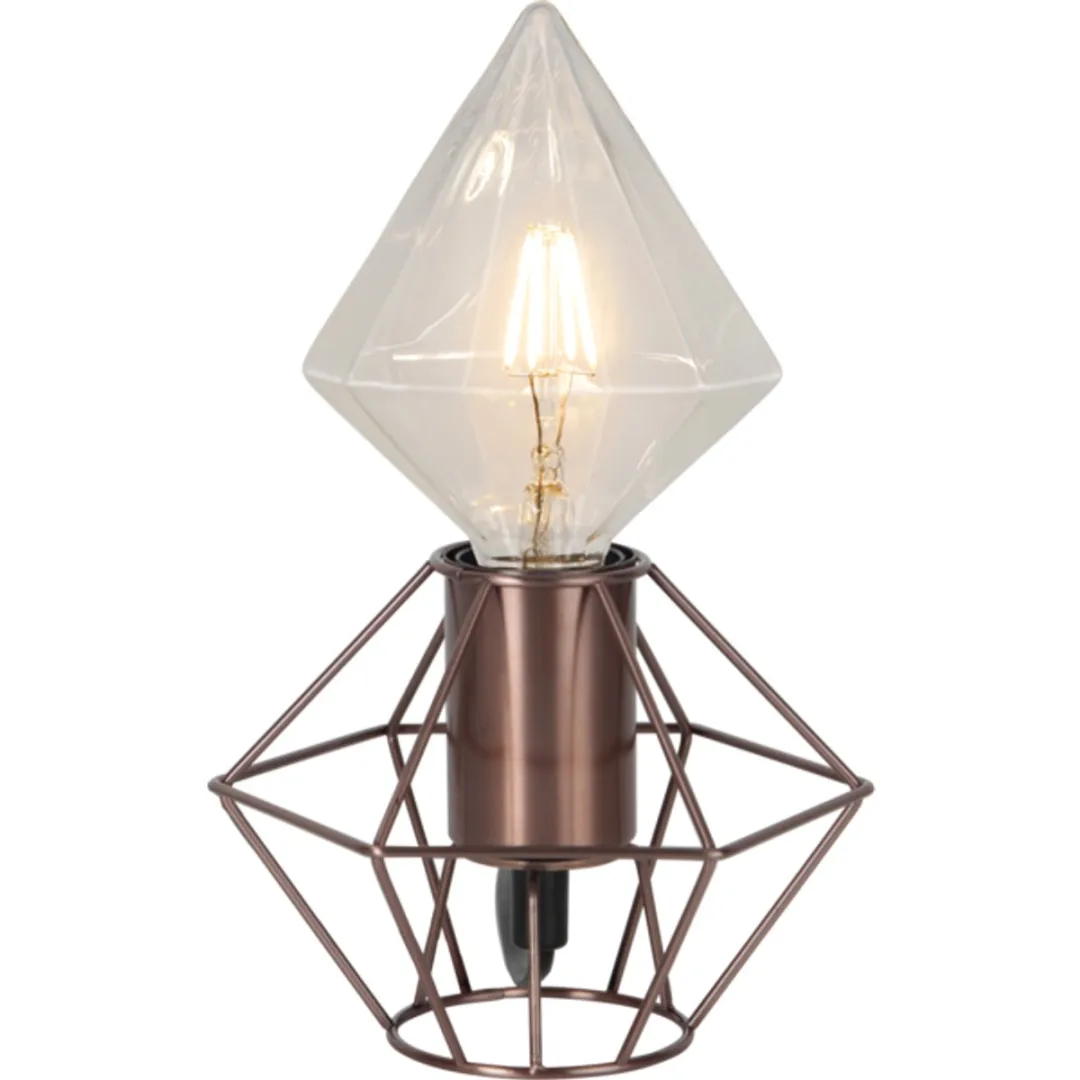 Star Trading Diamant Lamp E27 3.2W Extra Warm Wit - 5 Stuks