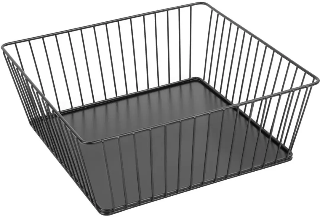Olympia Wire Voedseldisplay Dienblad Vierkant Zwart 280x280x100mm