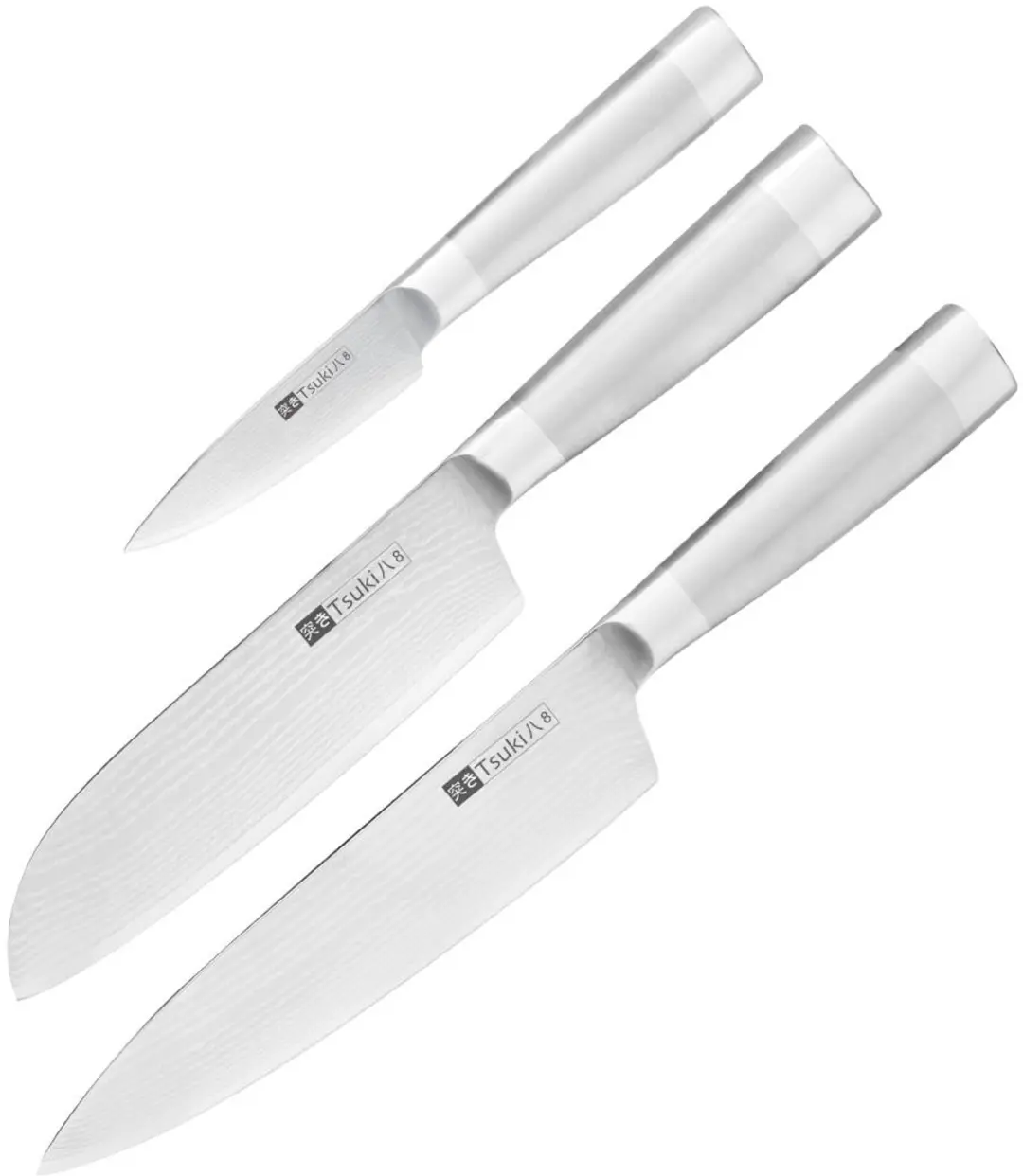 Vogue Tsuki Series 8 driedelige messenset