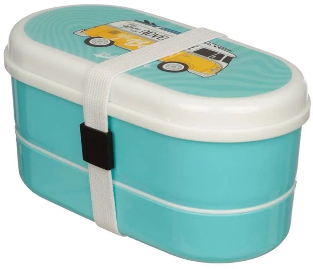 Bento box brooddoos volkswagen blauw