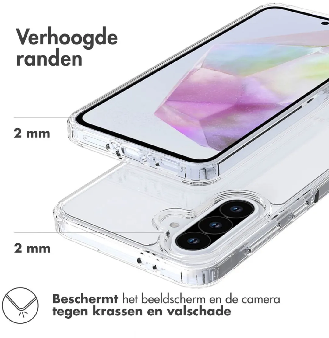 Accezz Xtreme Impact Backcover 2.0 Hoesje - Samsung Galaxy A36 - Transparant