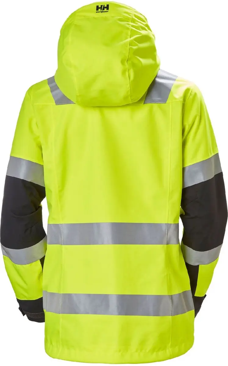 Helly Hansen W Luna Hi Vis Winterjas Dames - afbeelding 3 van 4