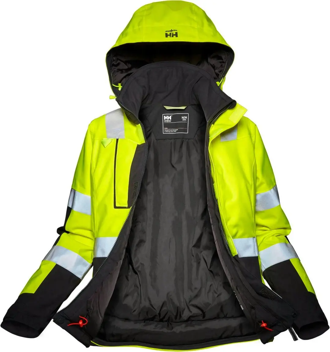 Helly Hansen W Luna Hi Vis Winterjas Dames - afbeelding 4 van 4