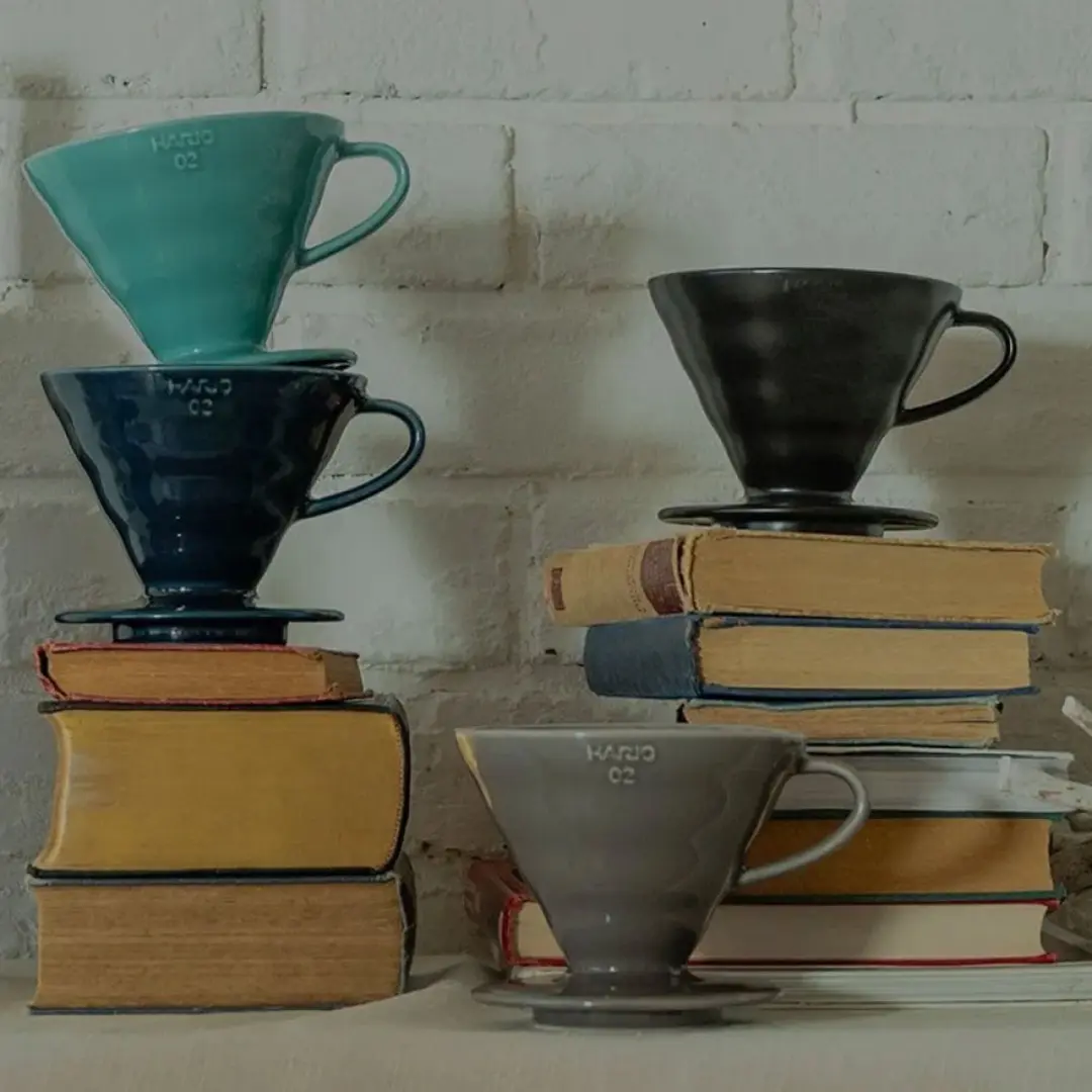 Hario V60-02 Keramische Druppelaar Grijs - afbeelding 5 van 6