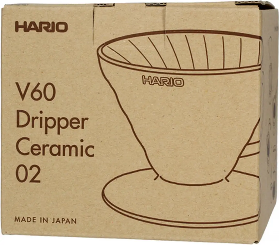 Hario V60-02 Keramische Druppelaar Grijs