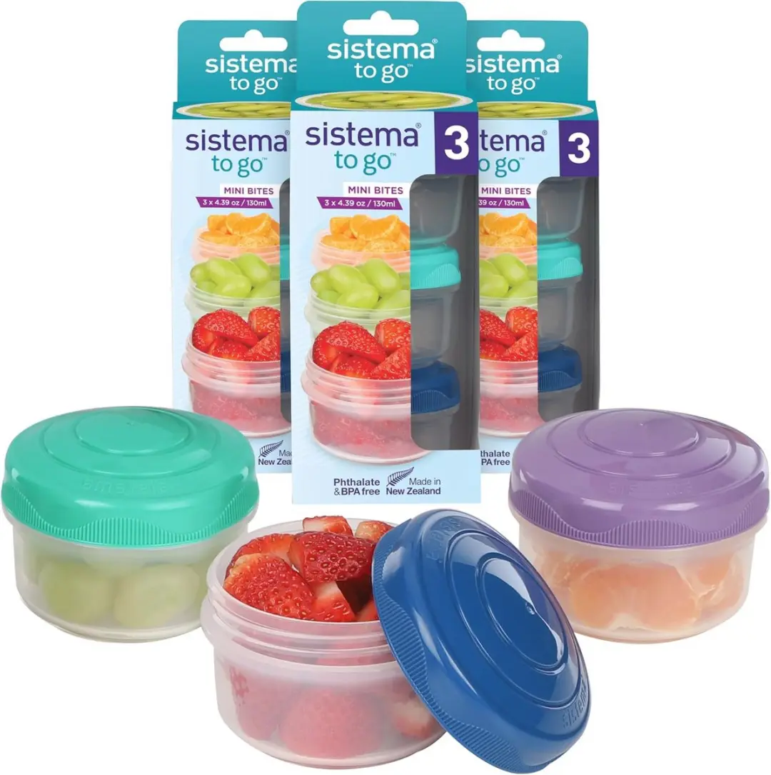 Stapelbare Snackpotten