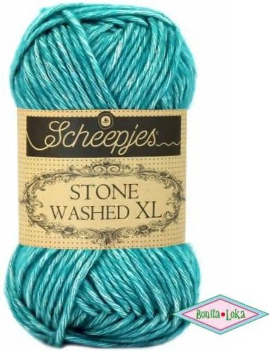 Scheepjes Stone Washed XL 50g - 855 Green Agate