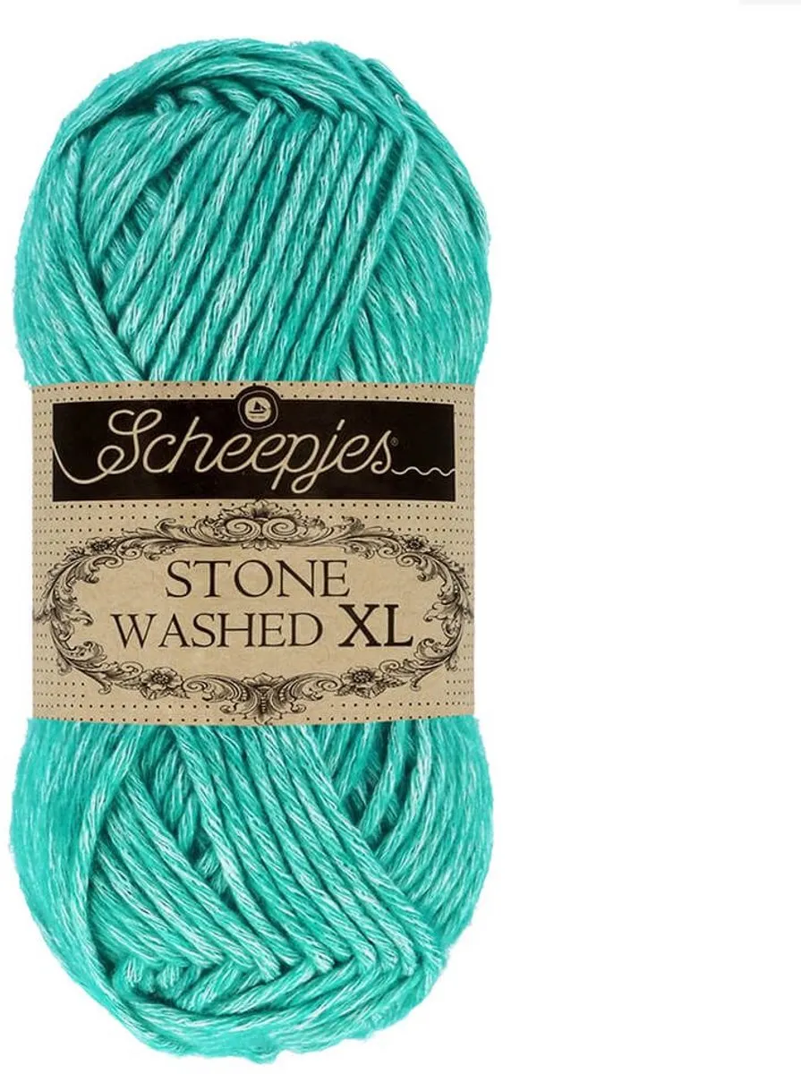 Scheepjes Stone Washed XL 50g - 855 Green Agate