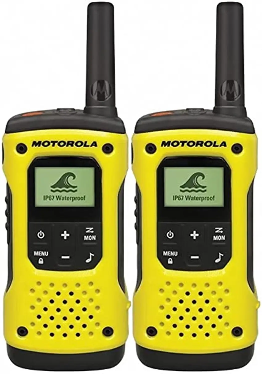 Motorola Talkabout T92 H2O Waterdichte PMR446 Portofoonset Geel 2 Stuks