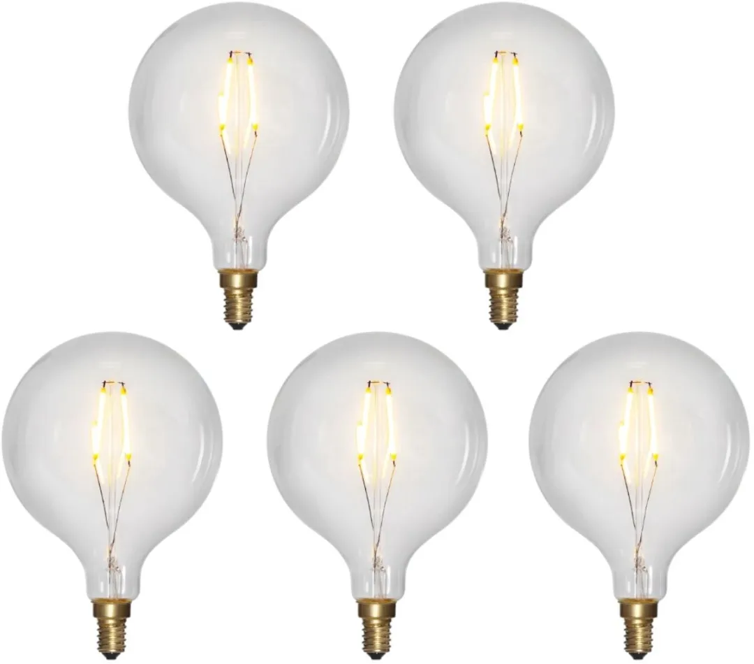 Star Trading G95 Globelamp E14 1.5W - 5 Stuks