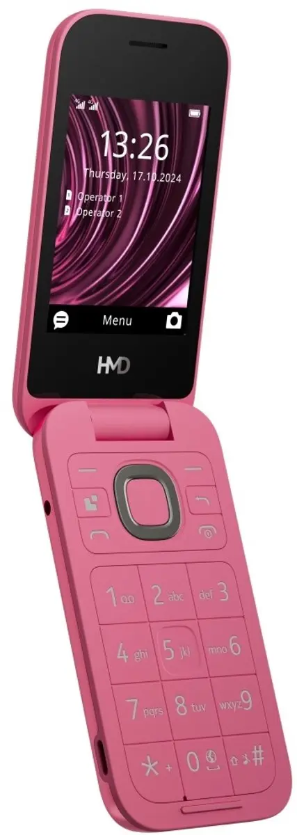 HMD 2660 Flip TA-1711 Klaptelefoon - Rood - afbeelding 6 van 6
