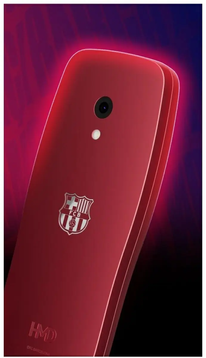 HMD Barca Serie - Klassieke Mobiele Telefoon - FC Barcelona Thema - 2.4 inch - Rood - afbeelding 4 van 6