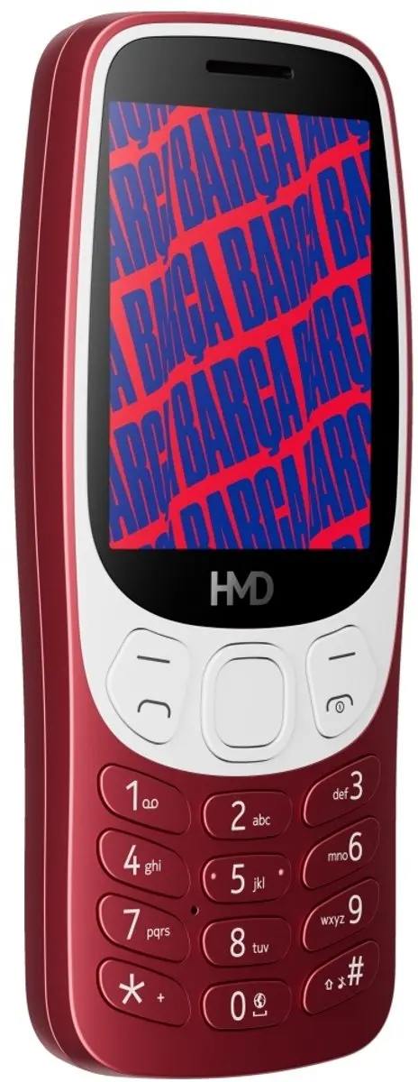 HMD Barca Serie - Klassieke Mobiele Telefoon - FC Barcelona Thema - 2.4 inch - Rood - afbeelding 6 van 6