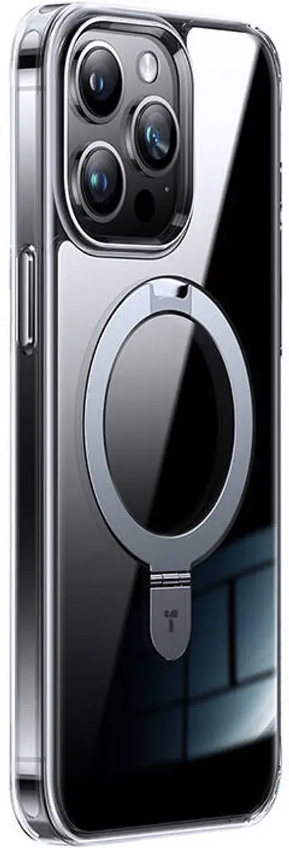 Torras iPhone 15 Pro MagSafe Hoesje - Transparant - afbeelding 2 van 6