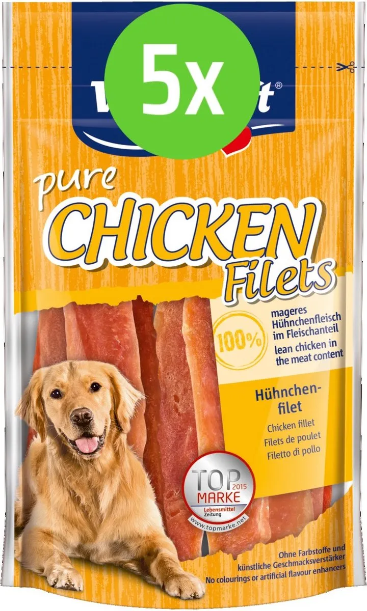 Vitakraft Chicken Filet Hondensnack 80g