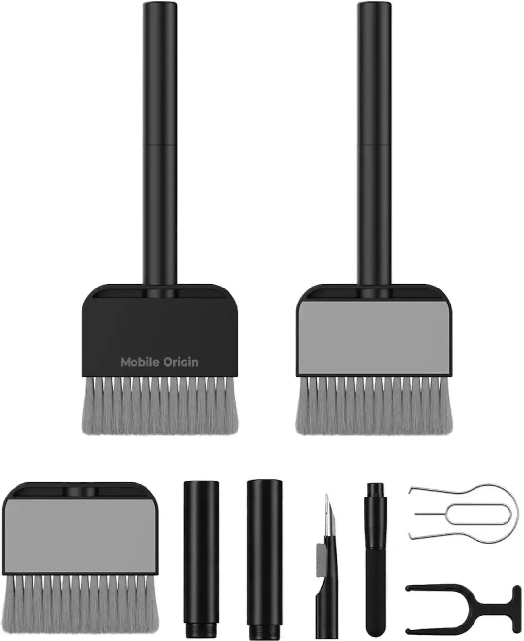 Mobile Origin CL3 9-in-1 Reinigingsset - Smartphone, Oordopjes, Toetsenbord - afbeelding 4 van 6