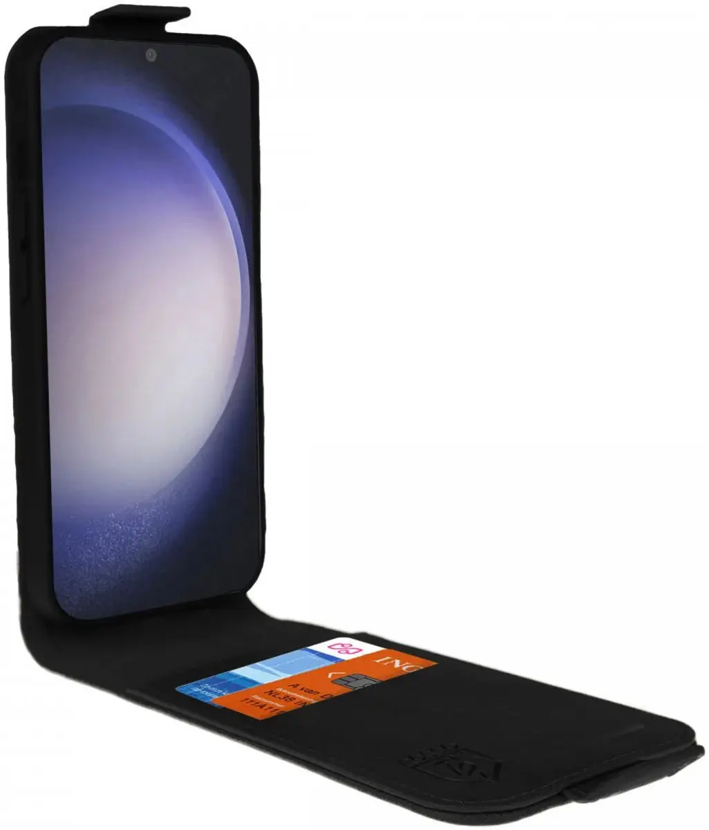 Rosso Element Verticale Flip Case Samsung Galaxy S24 Plus - Zwart - afbeelding 5 van 6