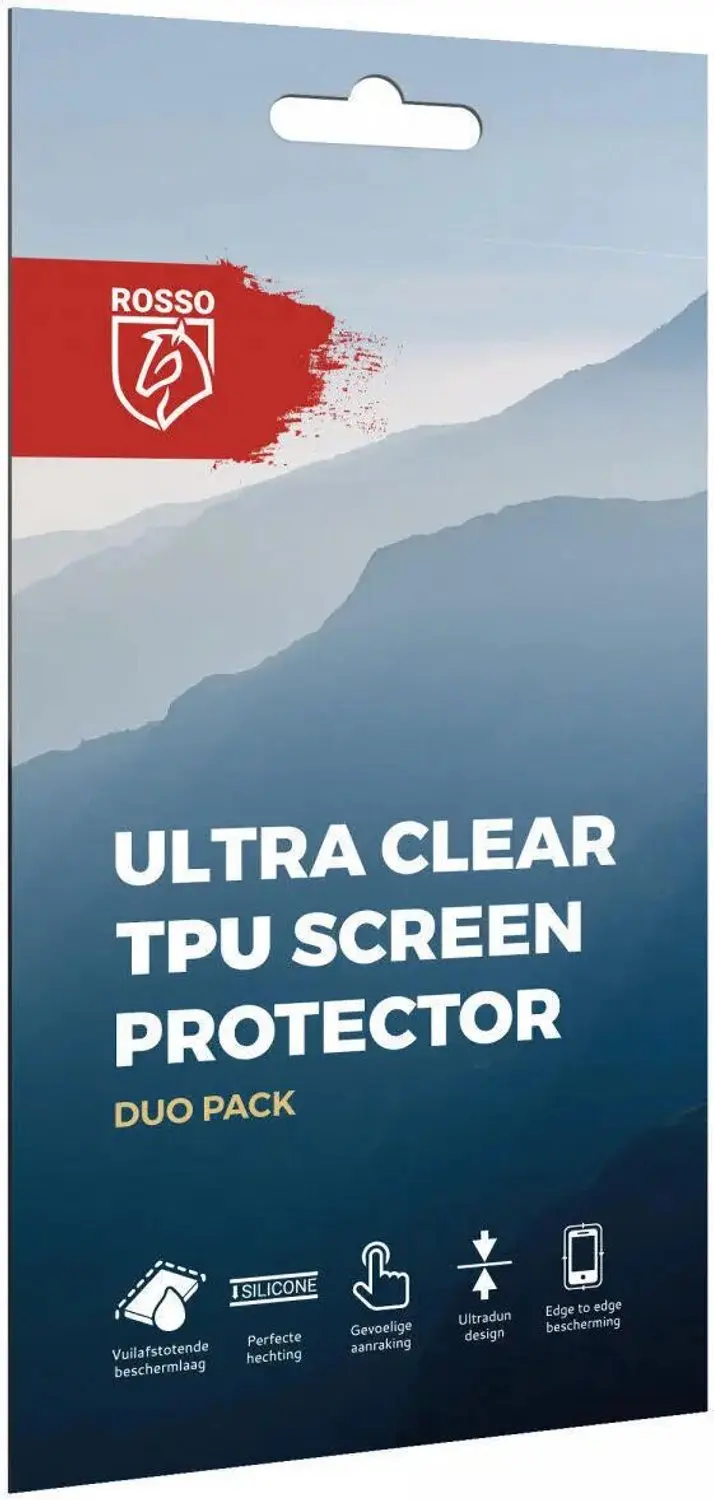 Rosso Oppo Reno 16 F Screen Protector - TPU - 2 Stuks - afbeelding 4 van 5