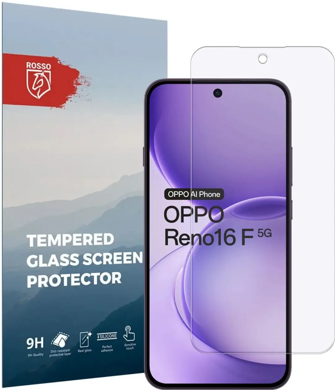 Rosso Oppo Reno 16 F Screenprotector 9H