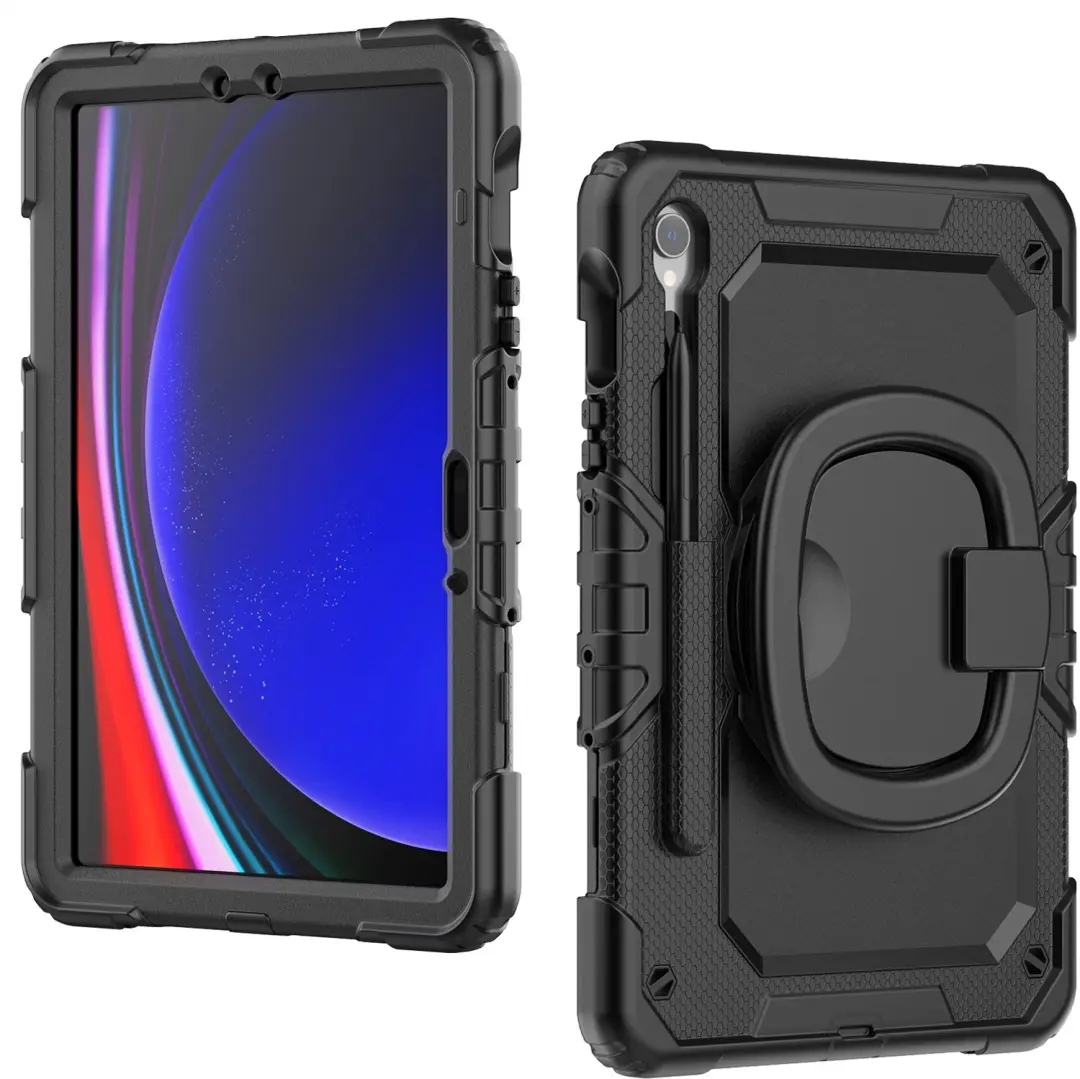 Mobilize Rotating Defender Samsung Galaxy Tab S9 Hoes Hard kunststof / Siliconen