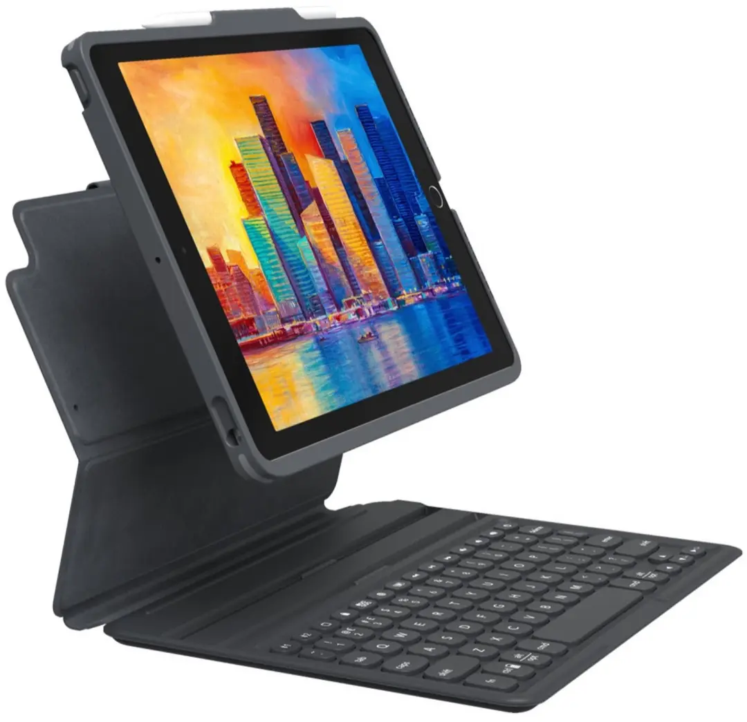 ZAGG Pro Keys iPad 11 (2025) Hoes QWERTY Bluetooth Toetsenbord Bookcase + Stylus