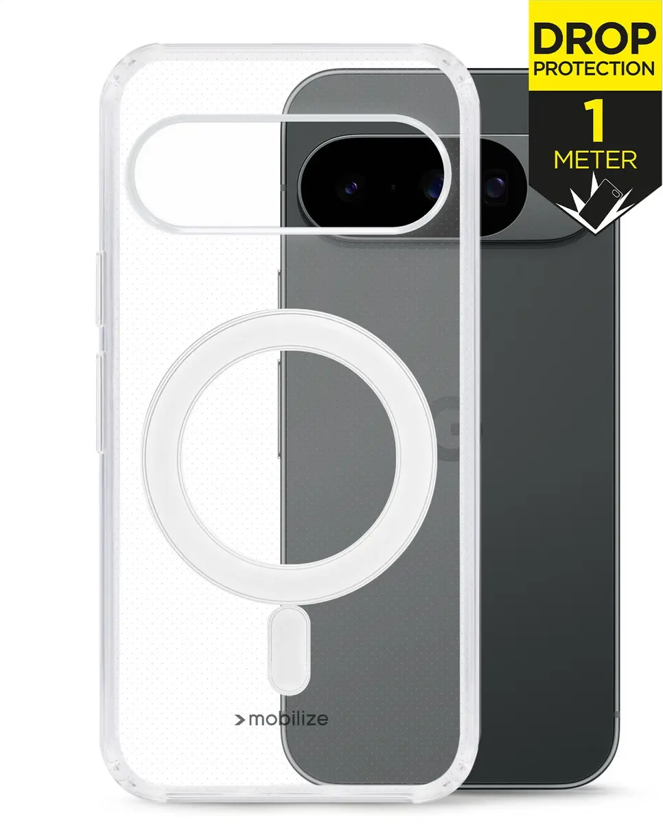 Mobilize Naked Protection Doorzichtig Google Pixel 11 Pro MagSafe Hoesje Hardcas