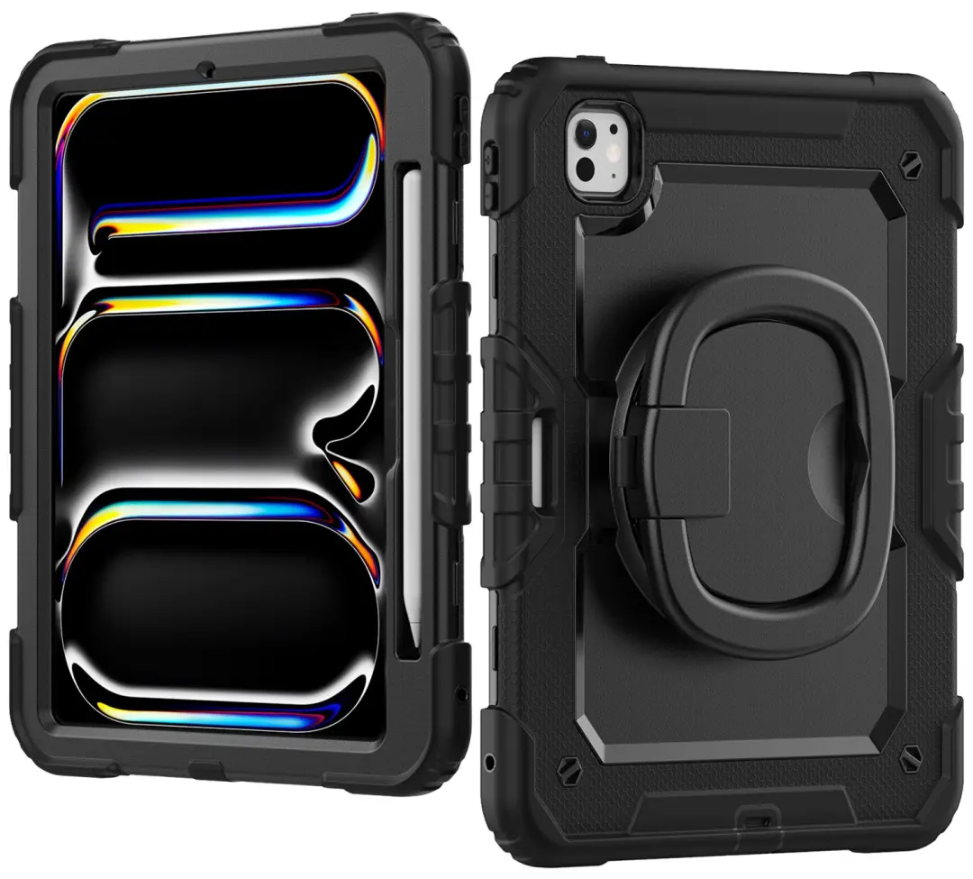 Mobilize Rotating Defender iPad Pro 11 Inch (2025) Hoes Hard kunststof / Silicon