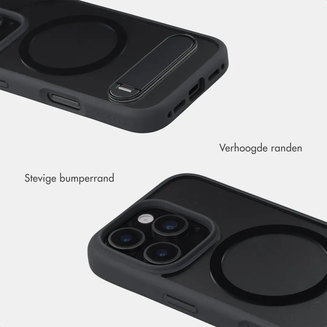Accezz Hold Backcover iPhone 16 Pro met MagSafe - Zwart - afbeelding 6 van 6