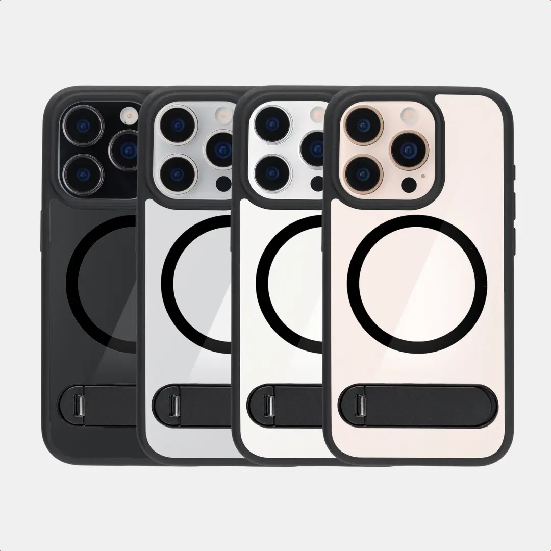 Accezz Hold Backcover iPhone 16 Pro met MagSafe - Zwart - afbeelding 5 van 6