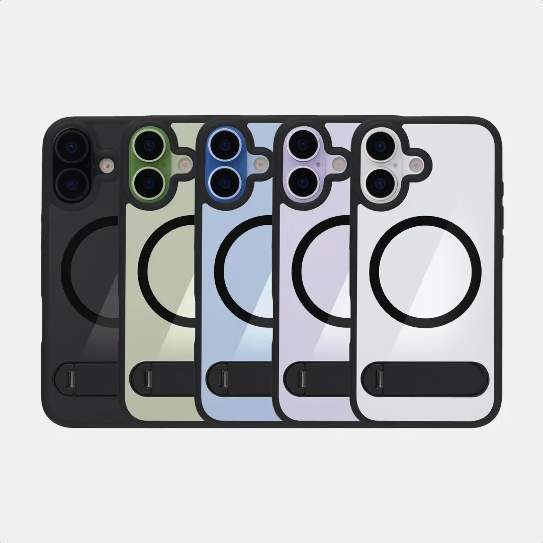 Accezz Hold Backcover iPhone 17 MagSafe Hoesje - Zwart - afbeelding 6 van 6