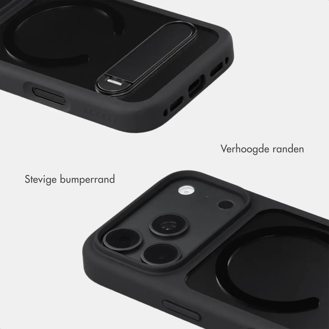 Accezz Hold Backcover iPhone 18 Pro / 17 Pro - MagSafe - Zwart - afbeelding 6 van 6