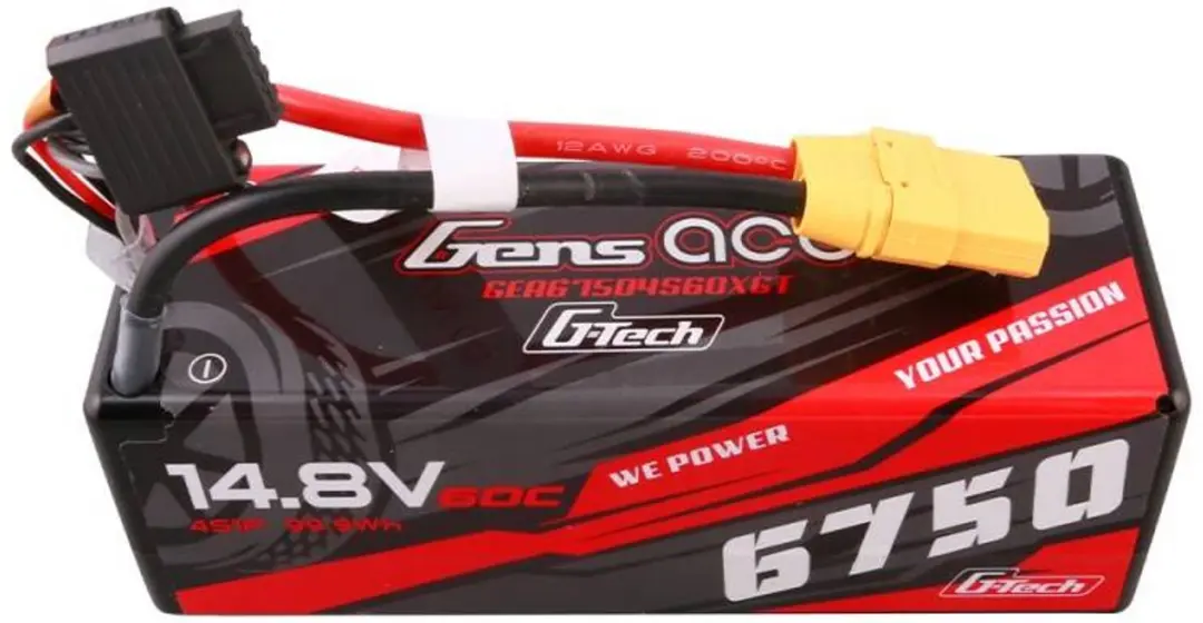 Gens Ace G-Tech GEA67504S60XGT Accu - 6750mAh 14.8V 60C - afbeelding 3 van 5